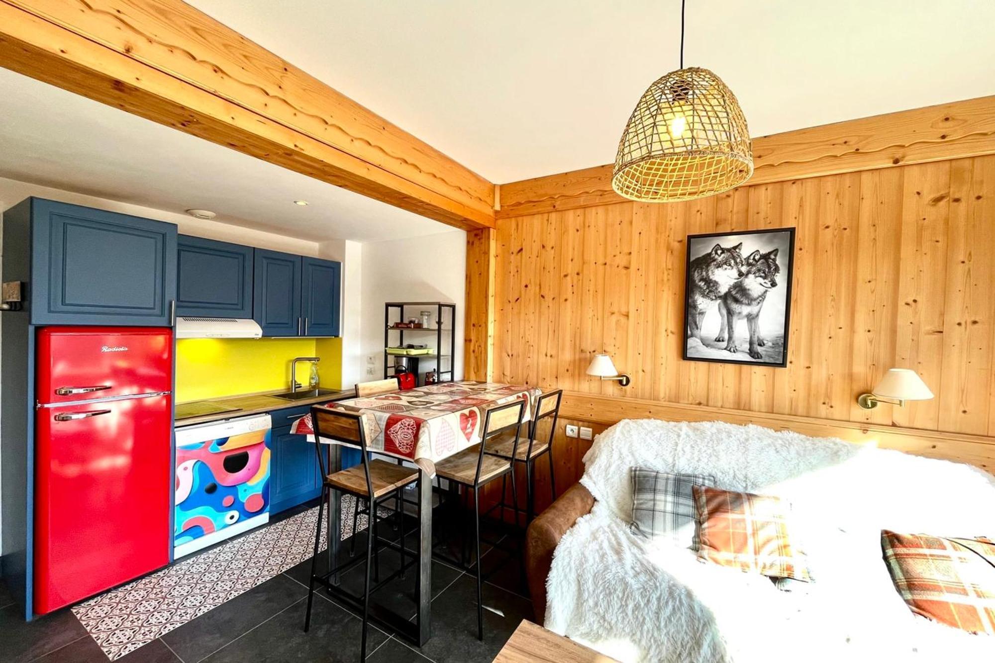 Superb Cosy Apartment With Balcony Combloux Extérieur photo